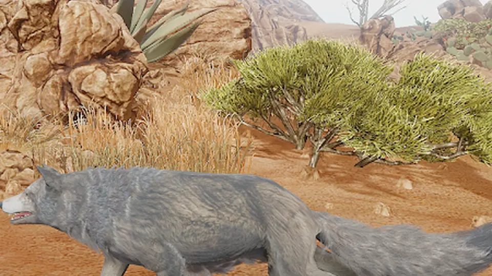 The Wolf - Animal Simulator gameplay screenshot