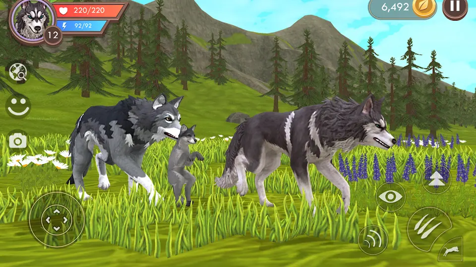 WildCraft: Animal Sim Online gameplay screenshot