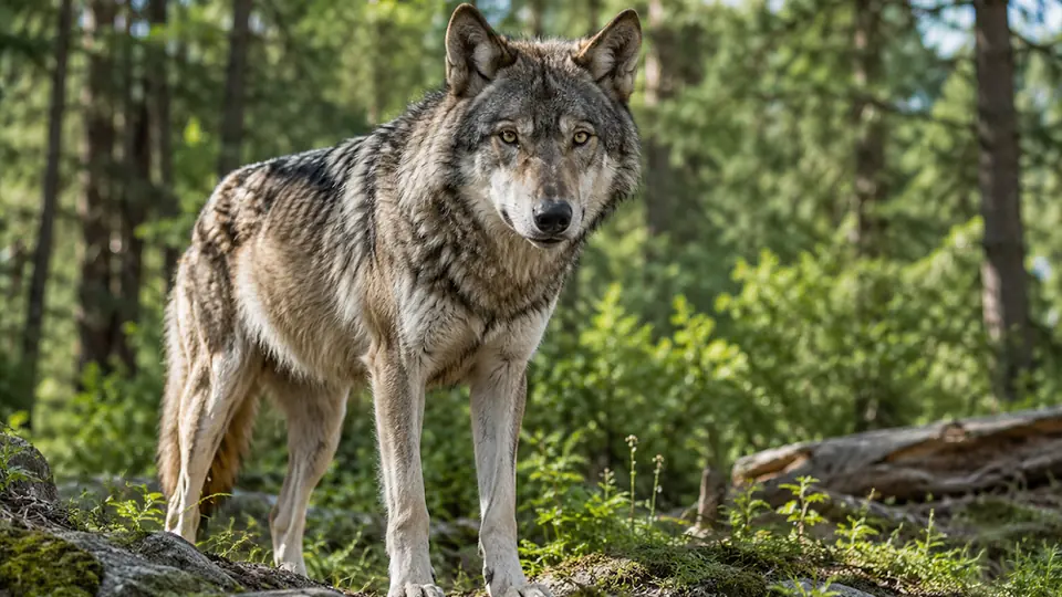 Wolf Sim: Animal RPG Adventure gameplay screenshot