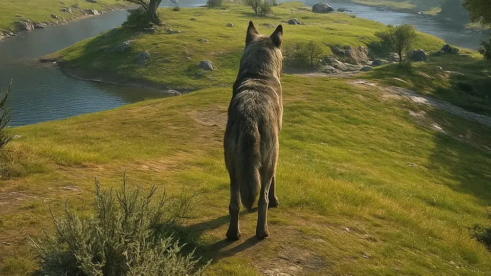 Wolf Survival: Wild Hunting gameplay screenshot